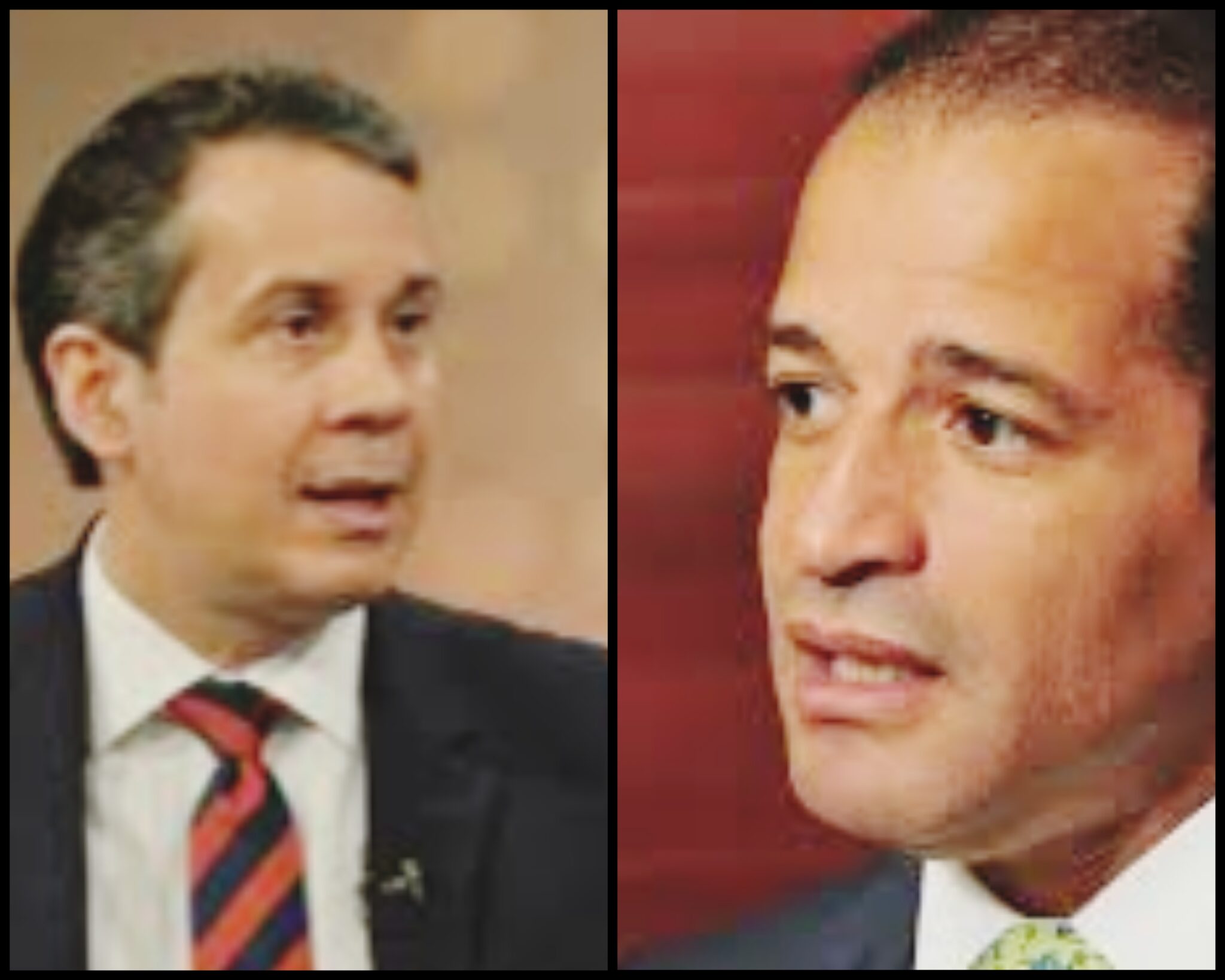 Juan de los Santos y Orlando Jorge