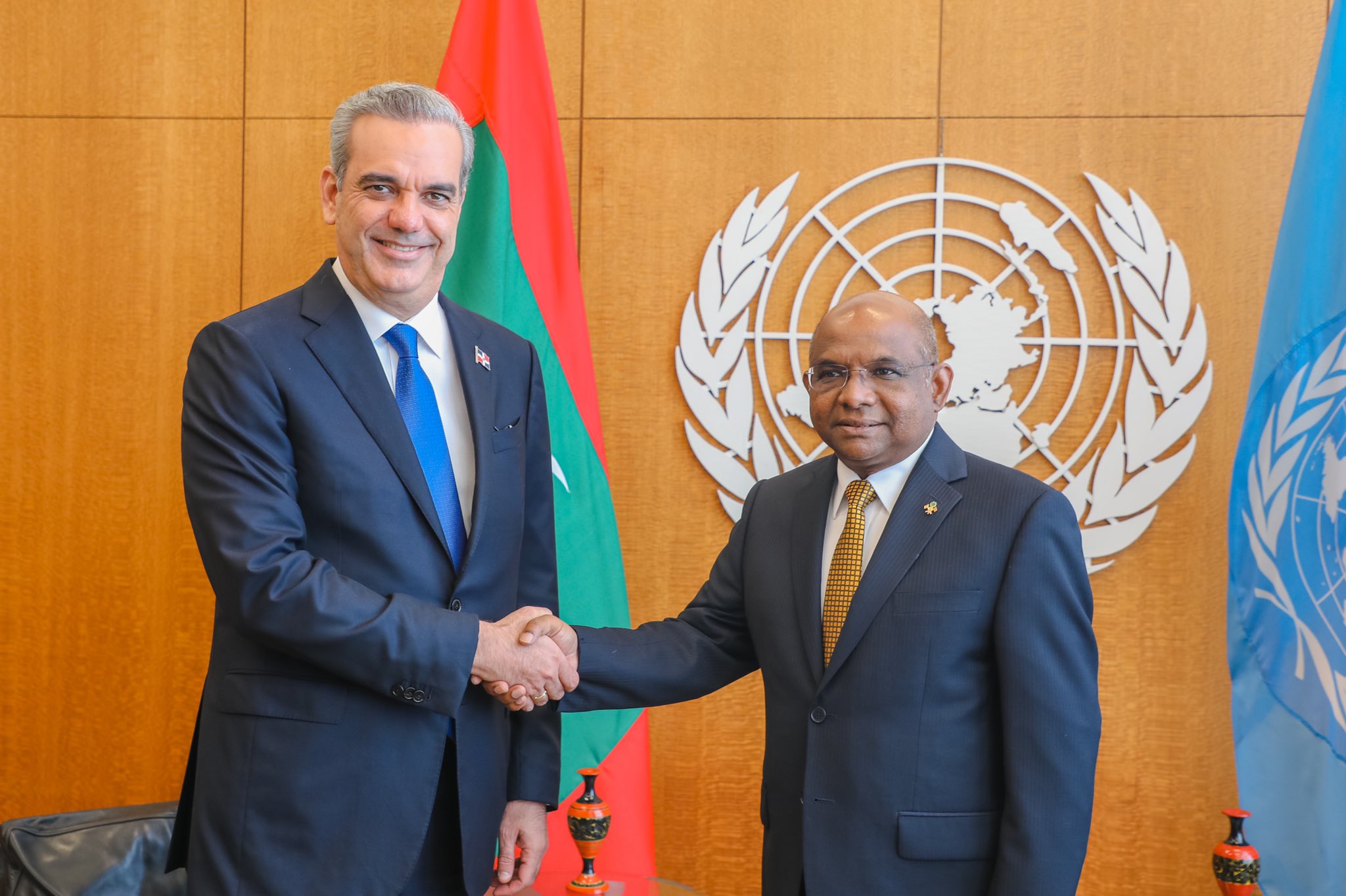 Mandatarios Luis Abinader- Abdullah Shahid