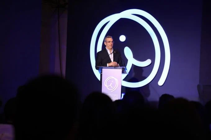 Luis Abinader durante Foro de Innovación Pública.