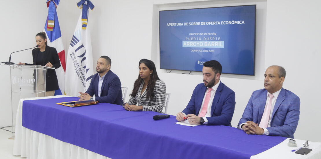 Avanza la apertura económica del proyecto APP Puerto Duarte: APORDOM lidera el proceso