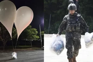 Globos de basura norcoreanos vuelven a caer sobre Corea del Sur