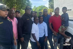 rescate de un menor dominicano que fue raptado en la frontera de El Carrizal en Comendador