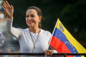 La líder de la oposición venezolana, María Corina Machado