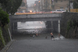 Onamet advierte intensas lluvias y pide precaución para Santo Domingo y Distrito Nacional