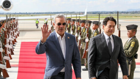 PRESIDENTE ABINADER LLEGA A CIUDAD DE MÉXICO