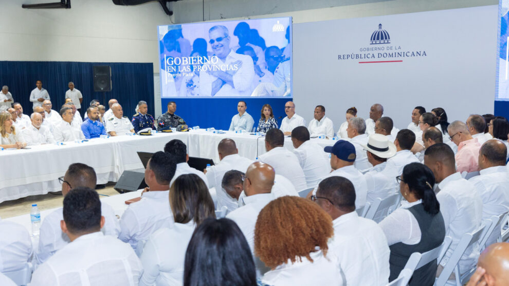“GOBIERNO EN LAS PROVINCIAS” SE DESARROLLA CON ÉXITO EN PUERTO PLATA
